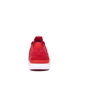 Supra Mens FLOW RUN EVO Low Top Shoes Formula One/Risk Red/white | US-15489